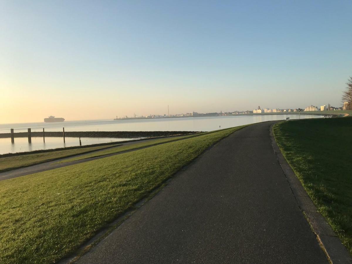 Deichblick Cuxhaven Exterior foto