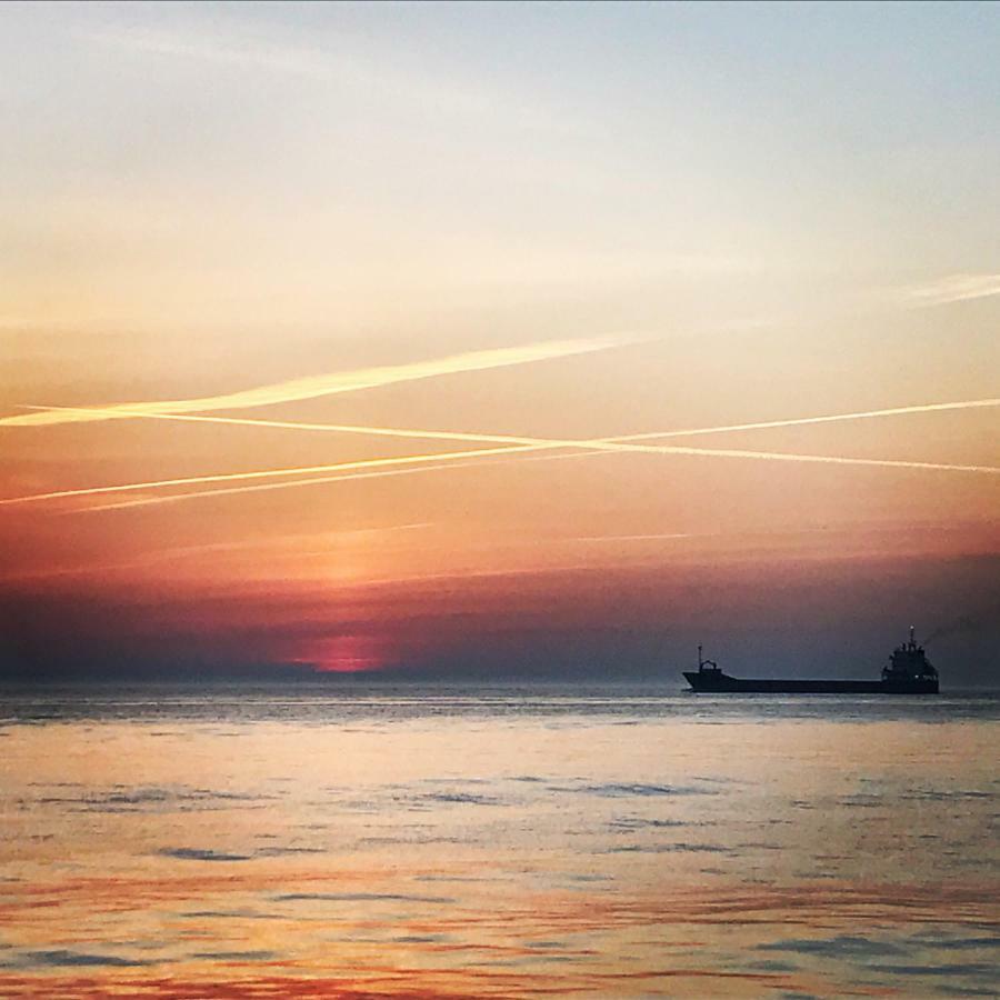 Deichblick Cuxhaven Exterior foto